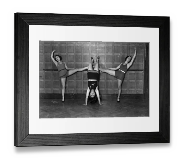 Framed Print : Keep Fit Exercises Framed Print : Keep Fit Exercises