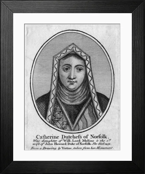 Framed Print : Catherine Duchss Norfolk Framed Print : Catherine Duchss Norfolk