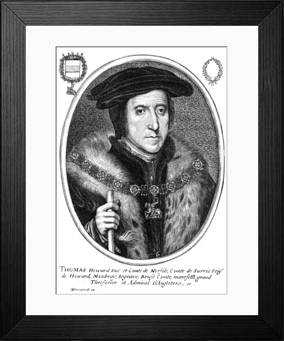 Framed Print : Third Duke of Norfolk