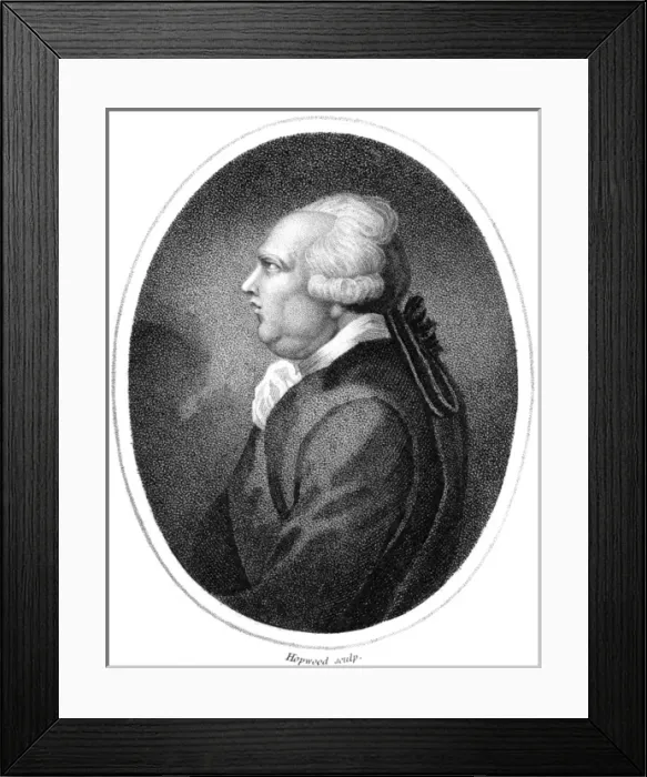 Framed Print : Lord North (Profile) Framed Print : Lord North (Profile)