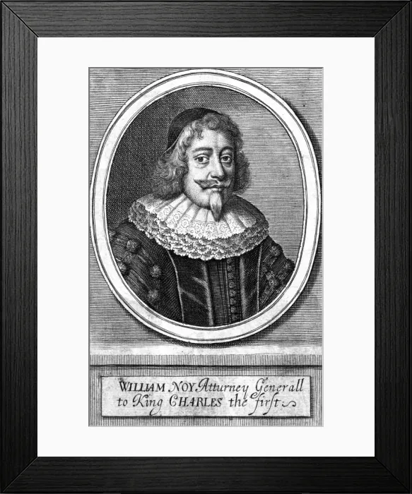 Framed Print : Sir William Noy