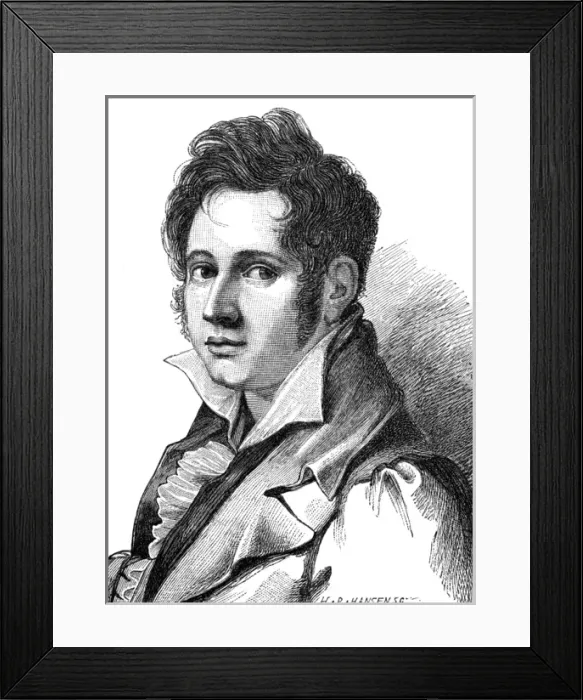 Framed Print : Adam Oehlenschlaeger - 2 Framed Print : Adam Oehlenschlaeger - 2