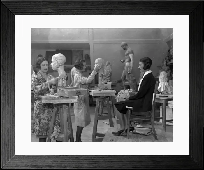 Framed Print : School of Sculpture Framed Print : School of Sculpture