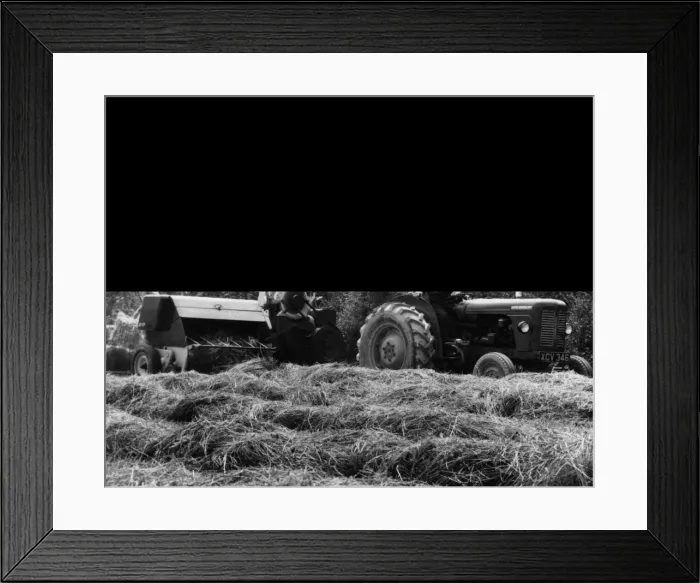 Framed Print : Making Hay Bales Framed Print : Making Hay Bales