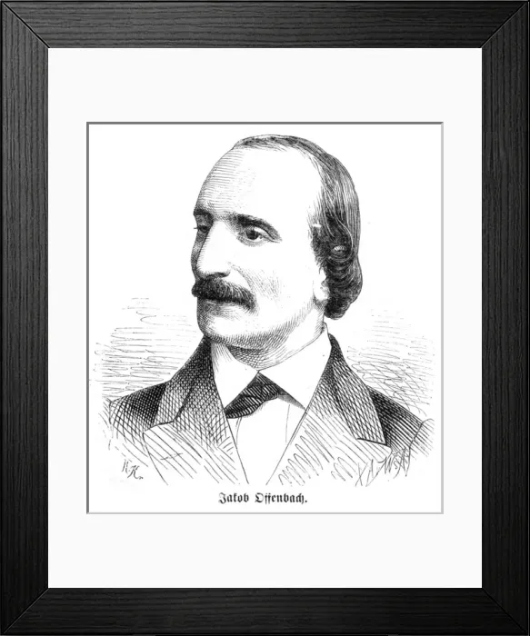 Framed Print : Offenbach, Youngish Framed Print : Offenbach, Youngish
