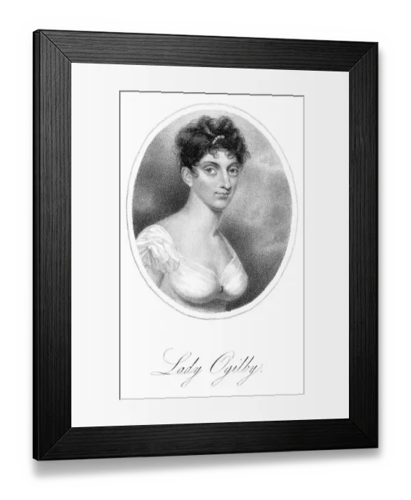 Framed Print : Lady Ogilby Framed Print : Lady Ogilby