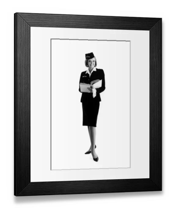 Framed Print : AIRHOSTESS Framed Print : AIRHOSTESS