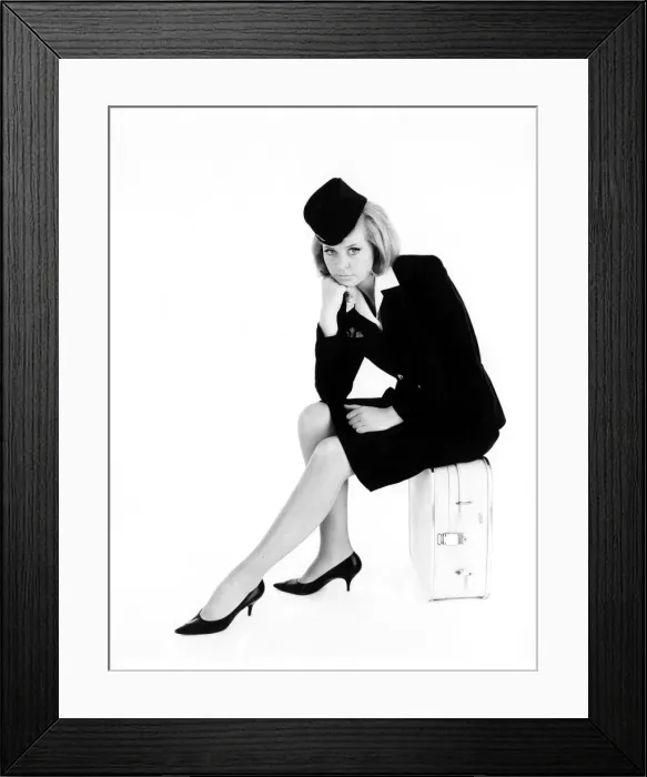 Framed Print : AIRHOSTESS Framed Print : AIRHOSTESS