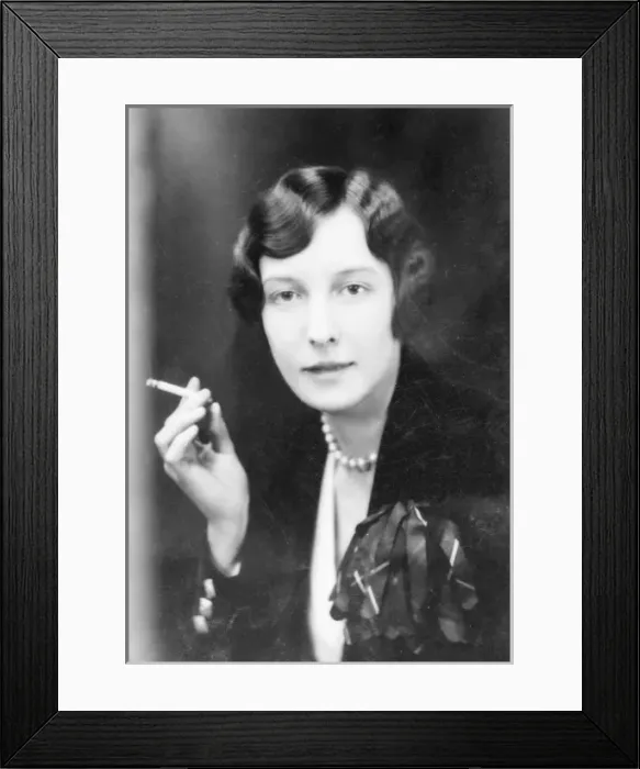 Framed Print : Fashionable Smoker Framed Print : Fashionable Smoker