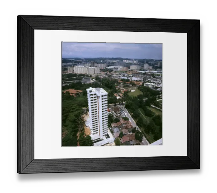 Framed Print : Singapore 1984 Framed Print : Singapore 1984