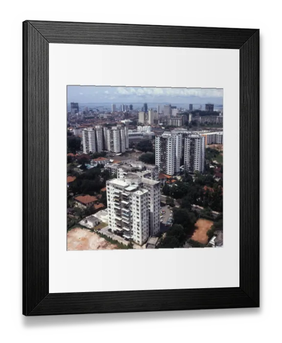 Framed Print : Singapore 1976