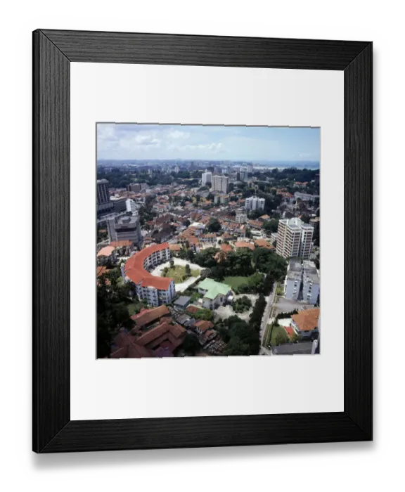 Framed Print : Singapore 1976 Framed Print : Singapore 1976