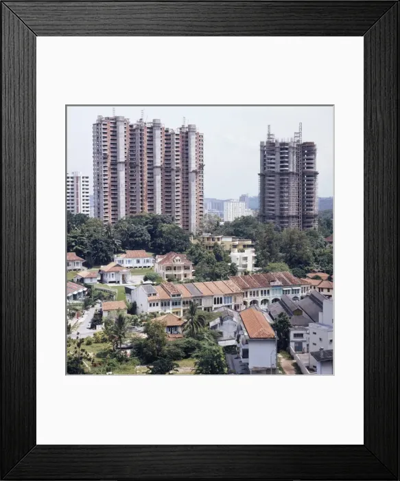 Framed Print : Singapore 1976 Framed Print : Singapore 1976
