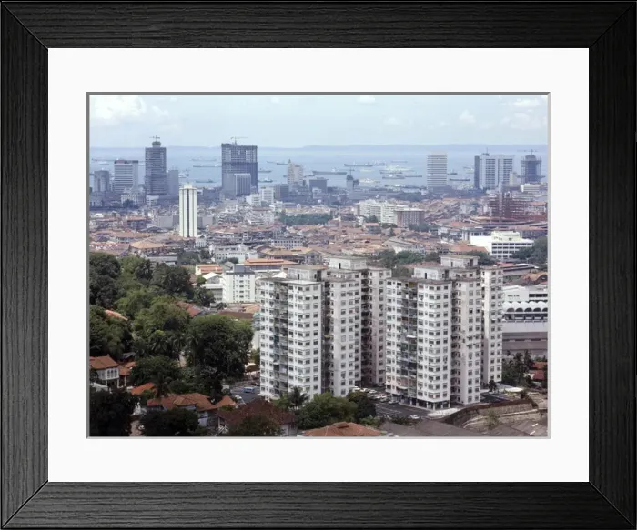 Framed Print : Singapore 1976 Framed Print : Singapore 1976