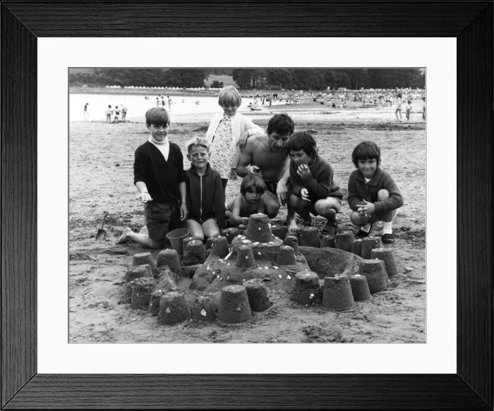 Framed Print : A Grand Sandcastle Framed Print : A Grand Sandcastle