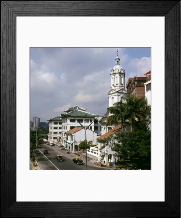 Framed Print : Singapore Clemenceau Framed Print : Singapore Clemenceau