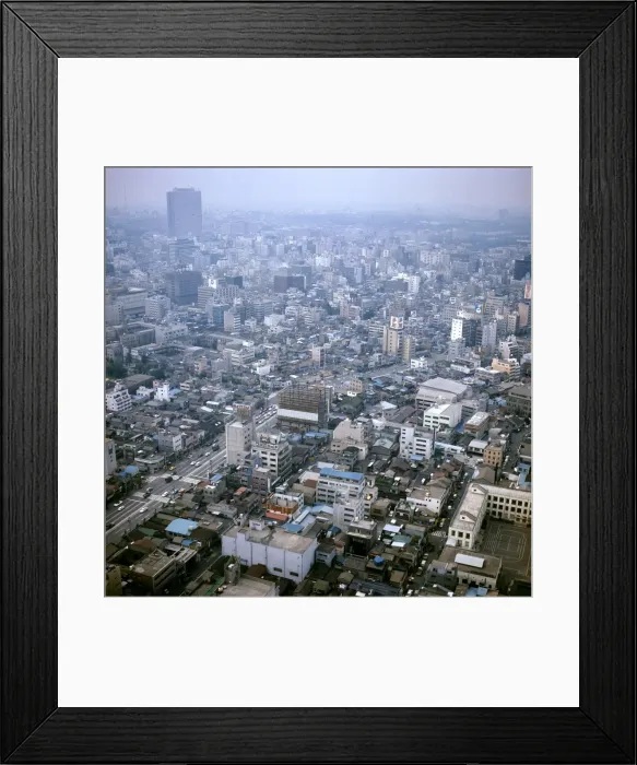 Framed Print : Japan / Honshu 1976 Framed Print : Japan / Honshu 1976