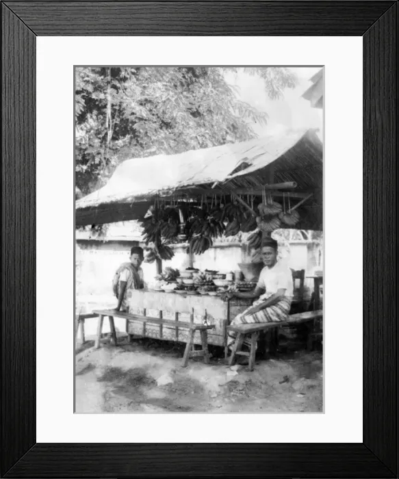 Framed Print : JAVANESE SHOP Framed Print : JAVANESE SHOP