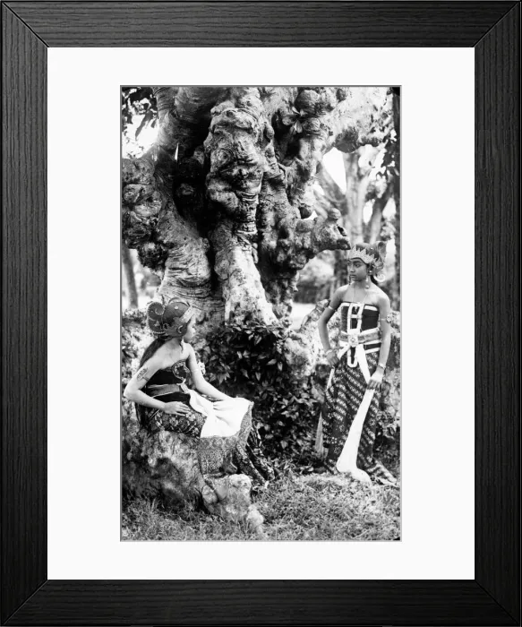 Framed Print : Javanese Girls Framed Print : Javanese Girls