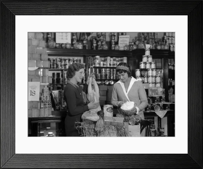 Framed Print : Christmas Fare 1932 Framed Print : Christmas Fare 1932
