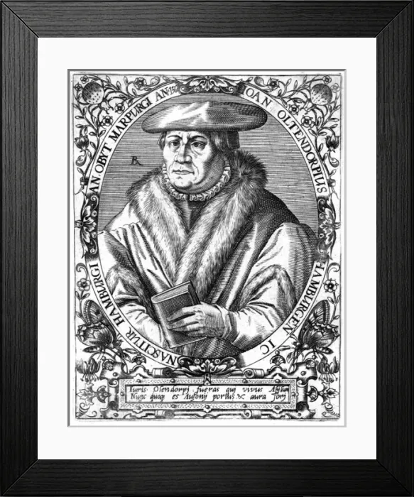 Framed Print : Johann Oltendorp Framed Print : Johann Oltendorp