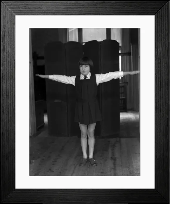 Framed Print : Schoolgirl Exercises Framed Print : Schoolgirl Exercises