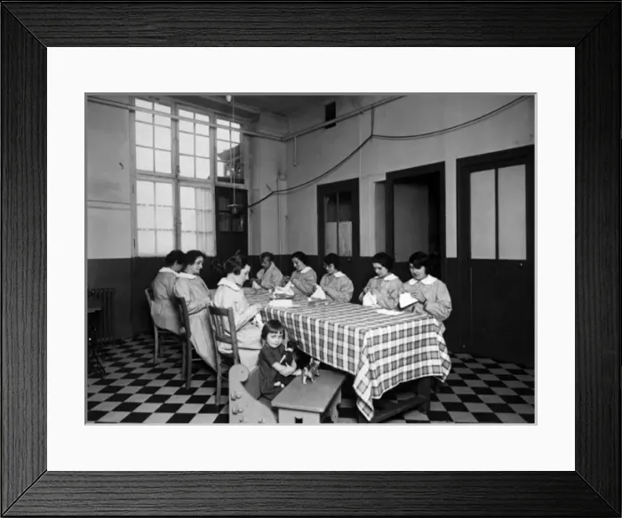 Framed Print : Paris Maternity Hospital Framed Print : Paris Maternity Hospital