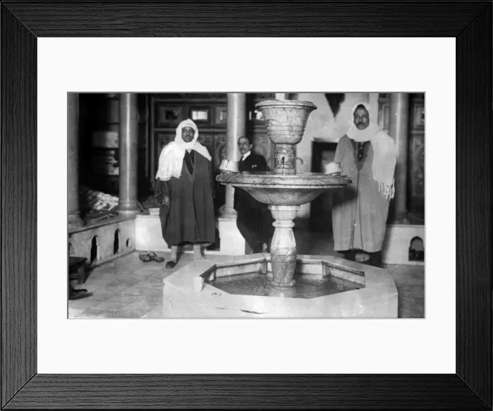 Framed Print : Paris Mosque Interior Framed Print : Paris Mosque Interior