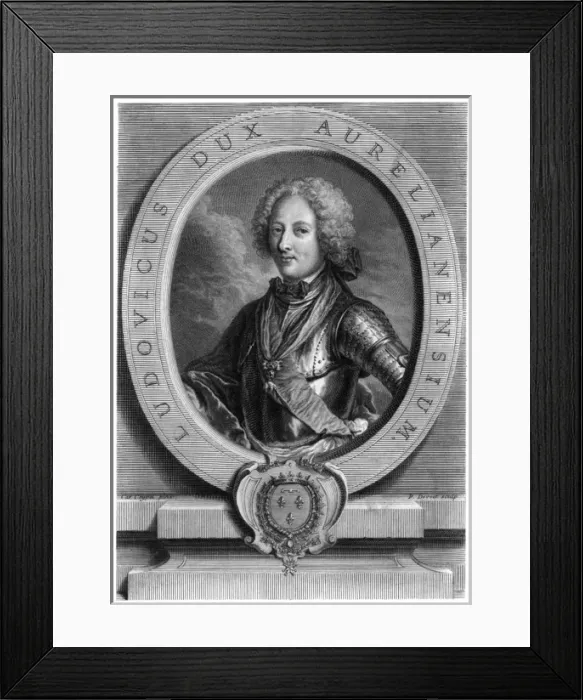 Framed Print : Louis Duc D orleans Framed Print : Louis Duc D orleans