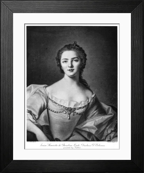 Framed Print : Louise Duchesse Orleans Framed Print : Louise Duchesse Orleans