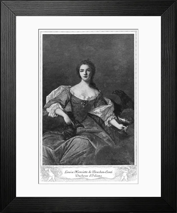 Framed Print : Louise Duchesse Orleans Framed Print : Louise Duchesse Orleans