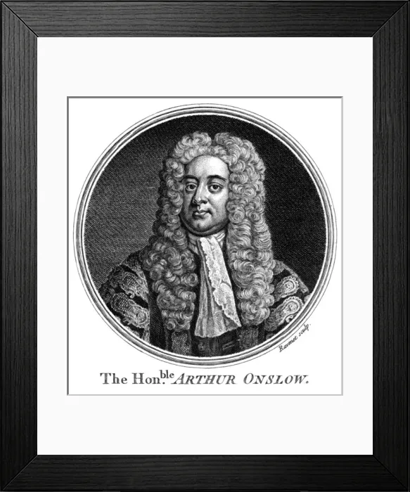 Framed Print : Arthur Onslow - 2