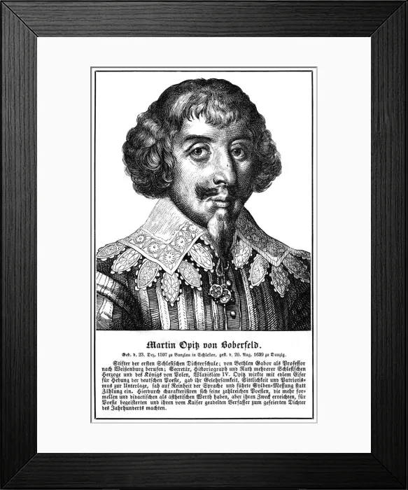 Framed Print : Martin Opitz - 2 Framed Print : Martin Opitz - 2
