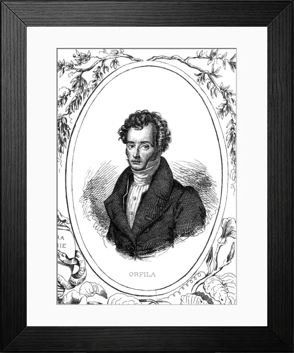 Framed Print : Mathieu Orfila - 1 Framed Print : Mathieu Orfila - 1