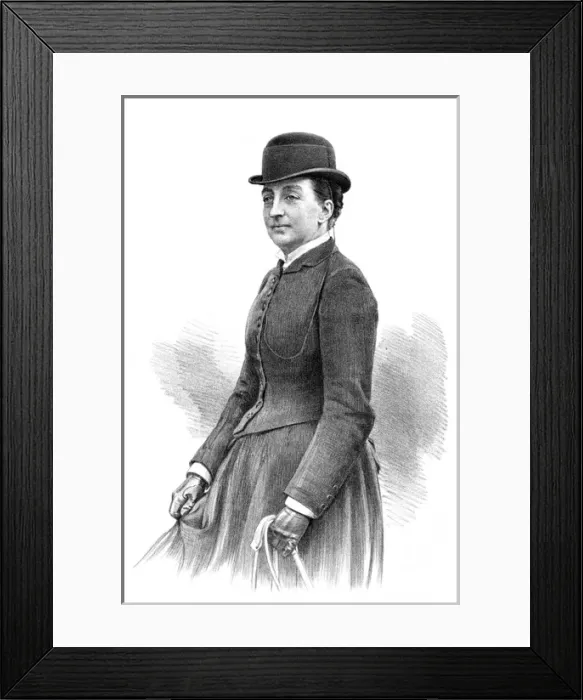 Framed Print : Marie Duchesse Orleans Framed Print : Marie Duchesse Orleans