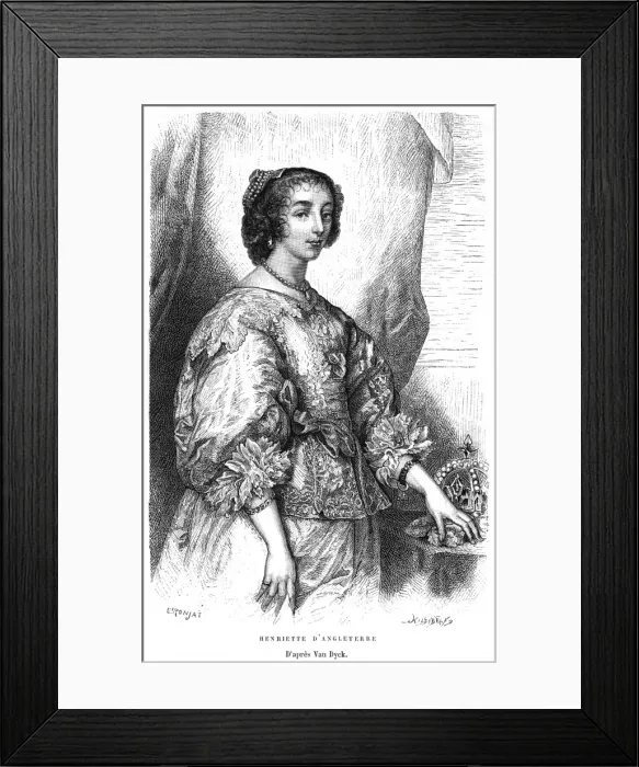 Framed Print : Henrietta D orleans - 3 Framed Print : Henrietta D orleans - 3
