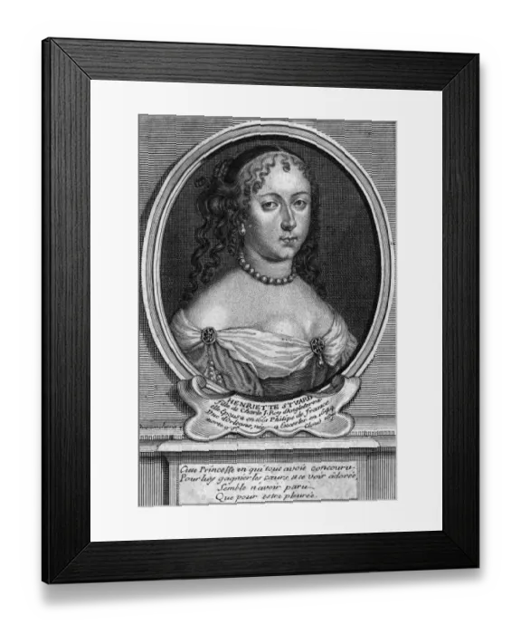Framed Print : Henrietta D orleans - 5 Framed Print : Henrietta D orleans - 5