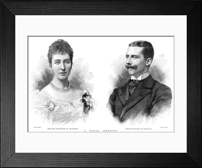 Framed Print : Emanuel Prince Orleans Framed Print : Emanuel Prince Orleans