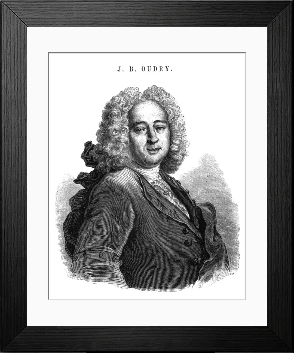 Framed Print : Jean-Baptiste Oudry Framed Print : Jean-Baptiste Oudry