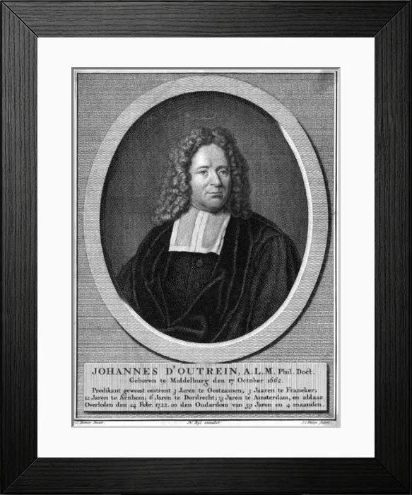 Framed Print : Johannes Outrein Framed Print : Johannes Outrein