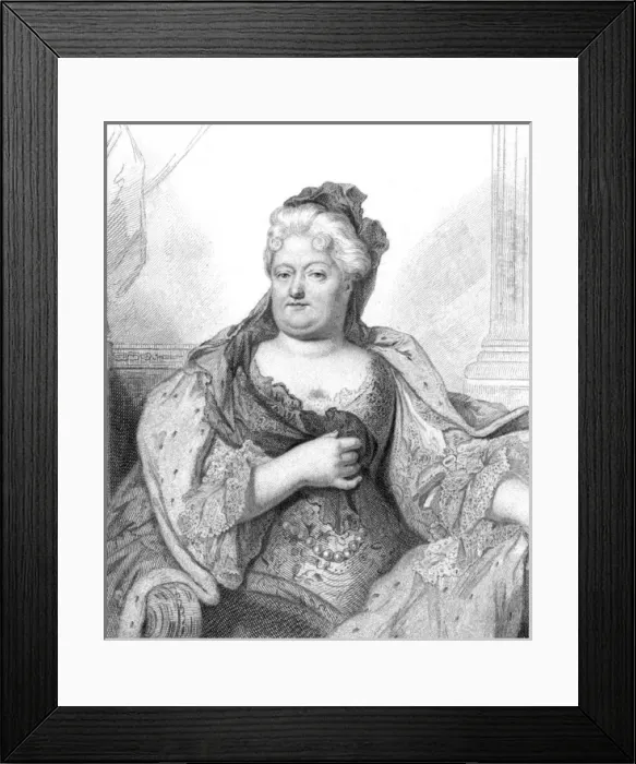 Framed Print : Eliz. Duchesse Orleans Framed Print : Eliz. Duchesse Orleans
