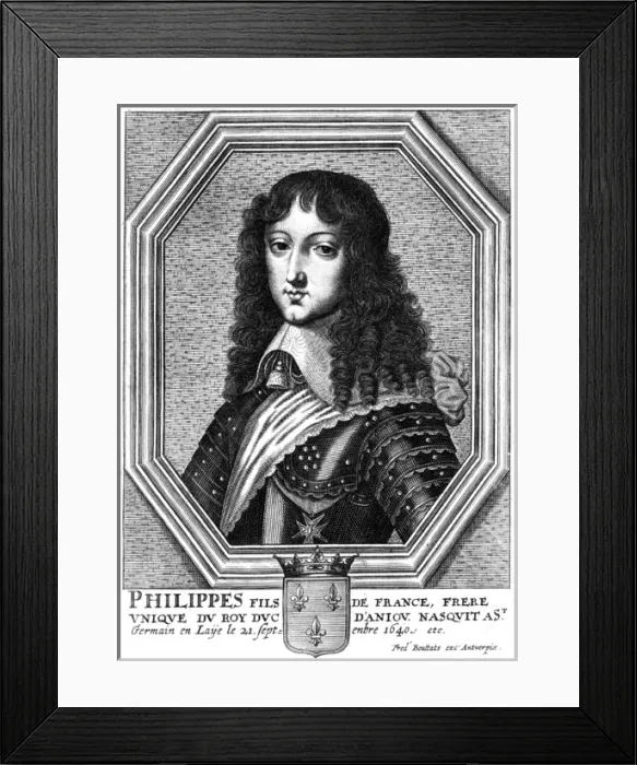 Framed Print : Philippe I Orleans Framed Print : Philippe I Orleans