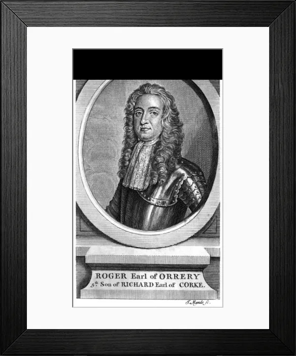 Framed Print : First Earl of Orrery Framed Print : First Earl of Orrery