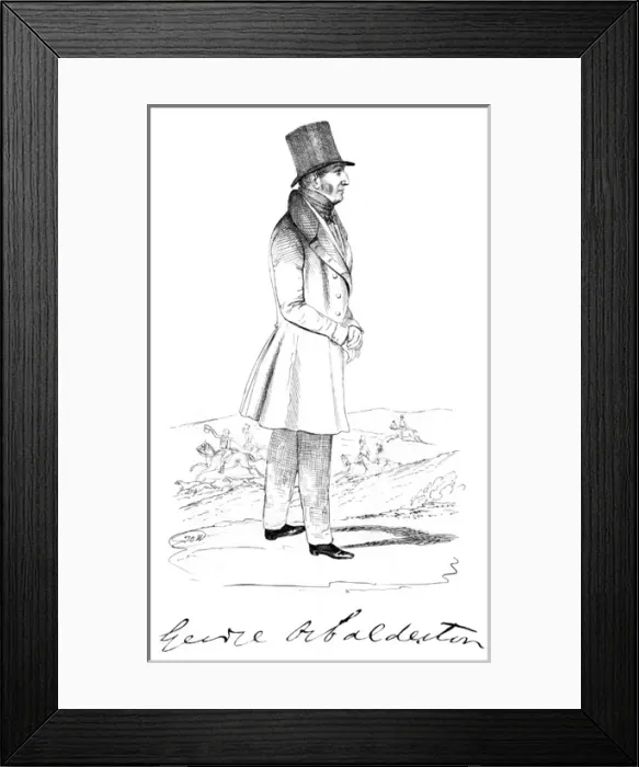 Framed Print : George Osbaldeston - 1 Framed Print : George Osbaldeston - 1