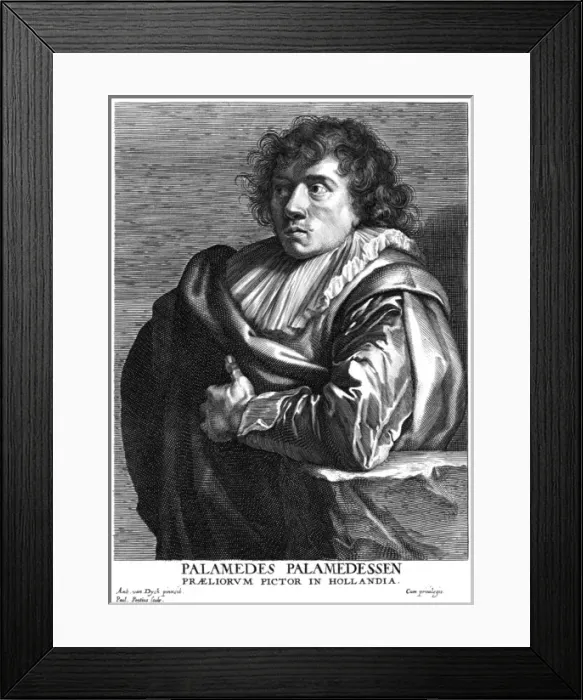 Framed Print : Palamedes Palamedesz Framed Print : Palamedes Palamedesz
