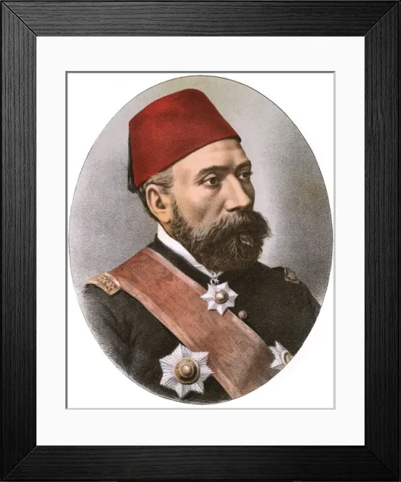 Framed Print : Osman Nuri Pasha - 1 Framed Print : Osman Nuri Pasha - 1