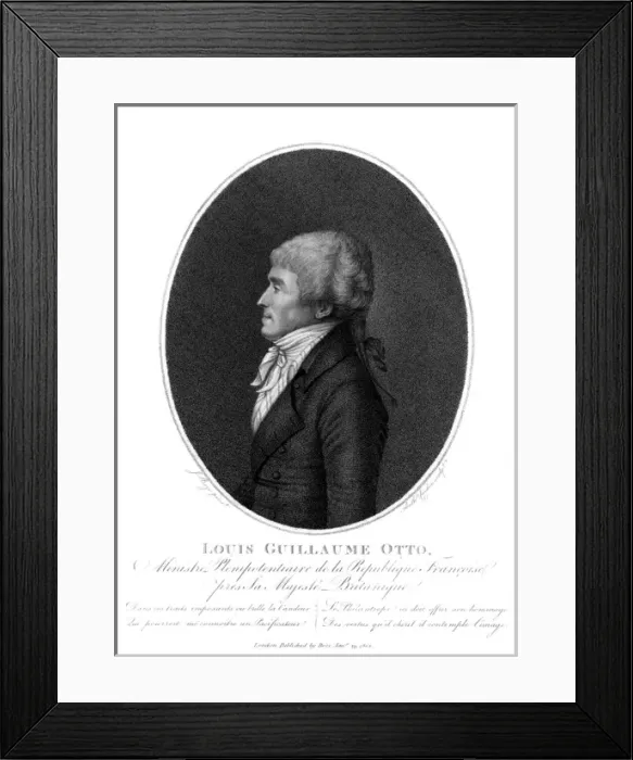 Framed Print : Louis Guillaume Otto Framed Print : Louis Guillaume Otto