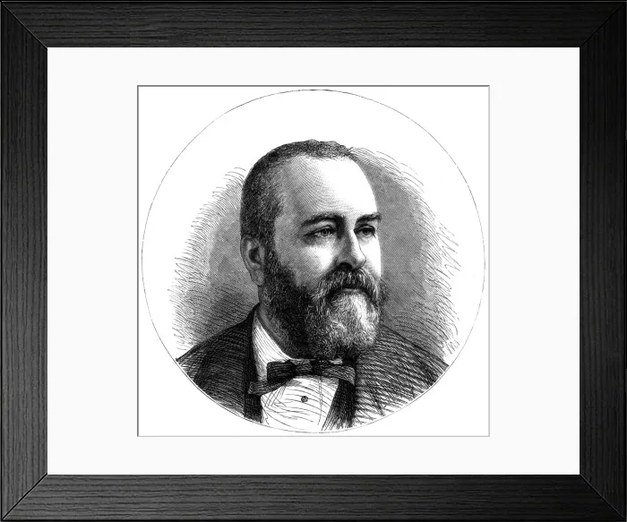 Framed Print : Francis Cunliffe Owen Framed Print : Francis Cunliffe Owen