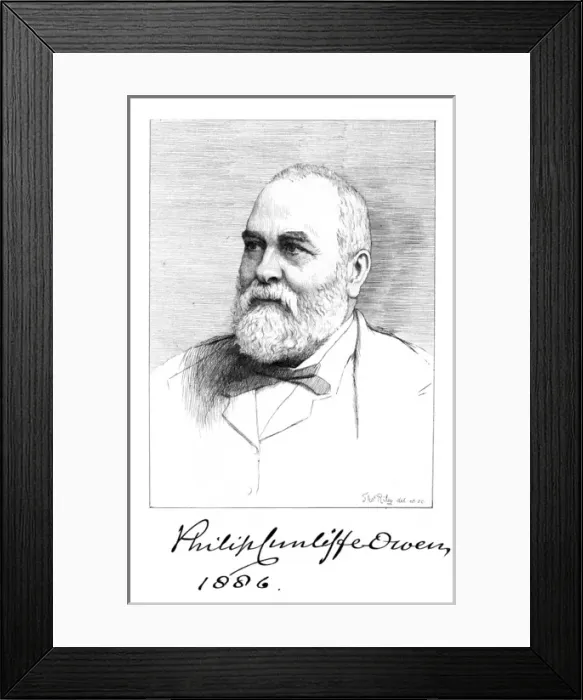 Framed Print : Francis Cunliffe Owen Framed Print : Francis Cunliffe Owen