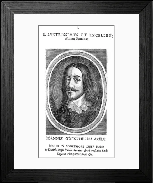Framed Print : Johann Oxenstierna Framed Print : Johann Oxenstierna